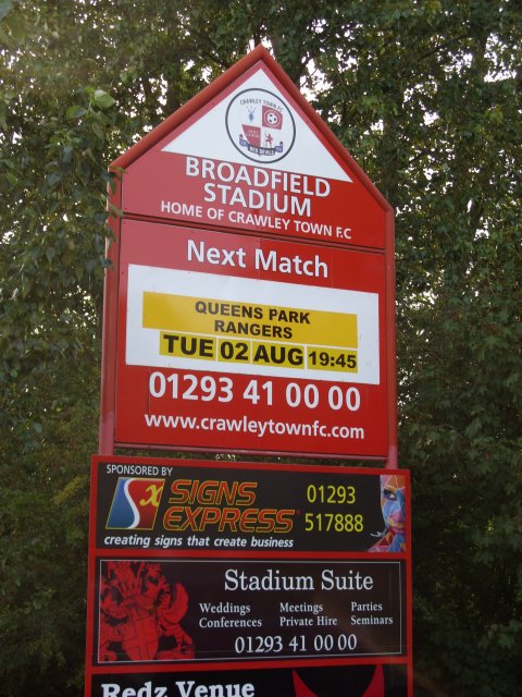 Welcome to the Broadfield Stadium